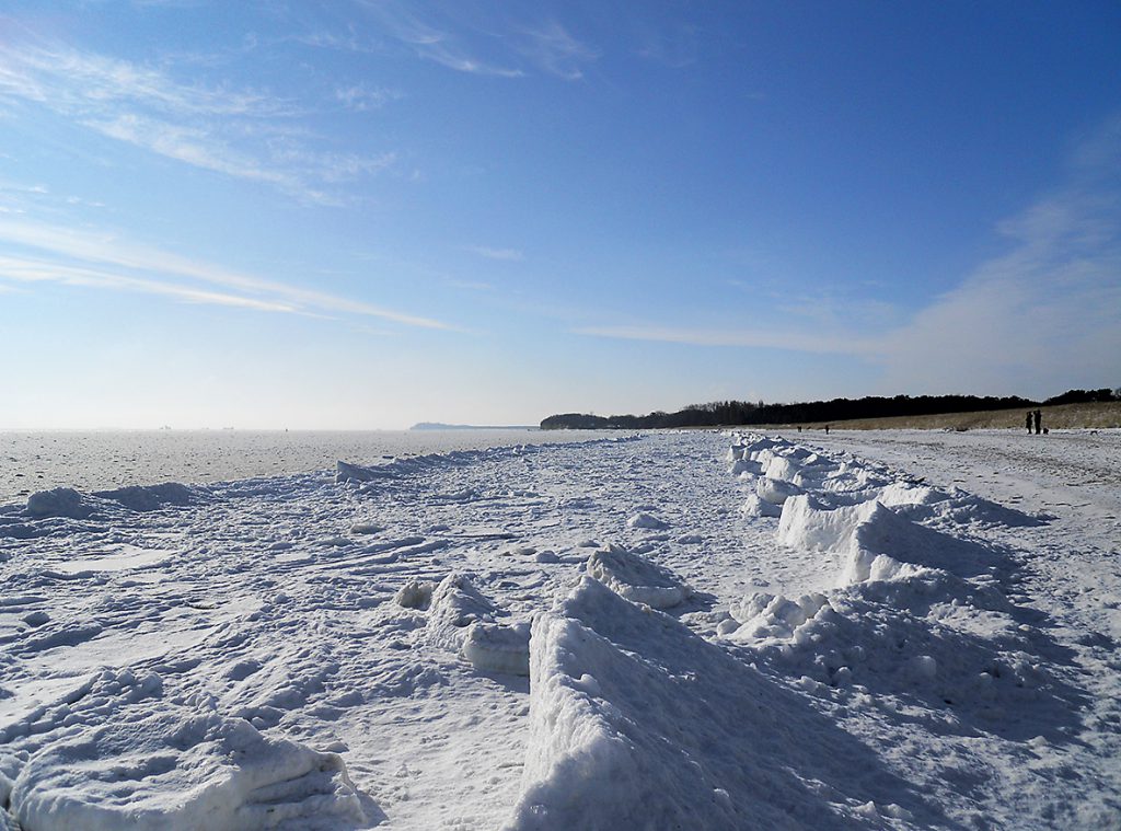 Winter am Göhrener Südstrand