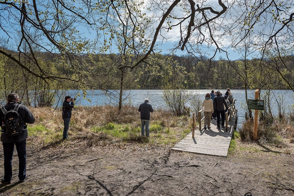 Wandergruppe am Schwarzen See